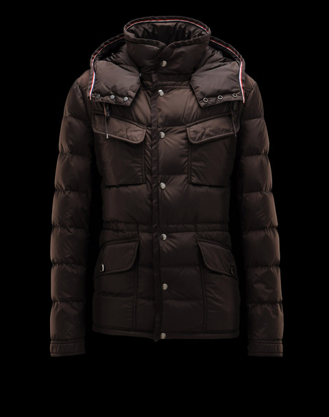 Nouveau Doudoune Moncler Millais Homme Marron